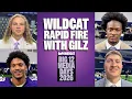 Rapid fire questions with Kansas State players at Big 12 Media Days