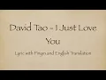 David Tao 陶喆 - I Just Love You 就是爱你 with Pinyin and English Translation