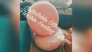 Inflatable Ottomans Flexible Seating Options
