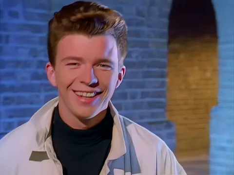 Download MP3 Rick Astley - Never Gonna Give You Up (Remastered 4K 60fps,AI)