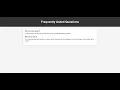Building an Interactive FAQ Page with HTML CSS and JS Step-by-Step Tutorial with Source Code