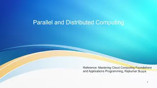 Parallel Computing
