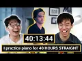 THIS GUY PRACTICED FOR 40 HOURS STRAIGHT