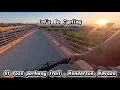 Cycling around St Rose Parkway Trail Henderson Nevada USA POV