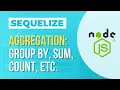 Data aggregation with Sequelize ORM node js MD5 function Connect in mysql using nodejs