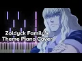 Download Lagu Hunter x Hunter OST - Ansatsu Ikka no Yakata (Zoldyck Family's Theme) Piano Cover (Visualizer)