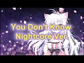 Download Lagu You Don't Know [Nightcore Version] Eminem ft. 50 Cent, Cashis, Lloyd Banks