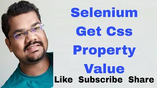 How To Get Css Property Value in Selenium Webdriver Java getCssValue Command Selenium WebDriver