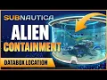 Subnautica Alien Containment Location