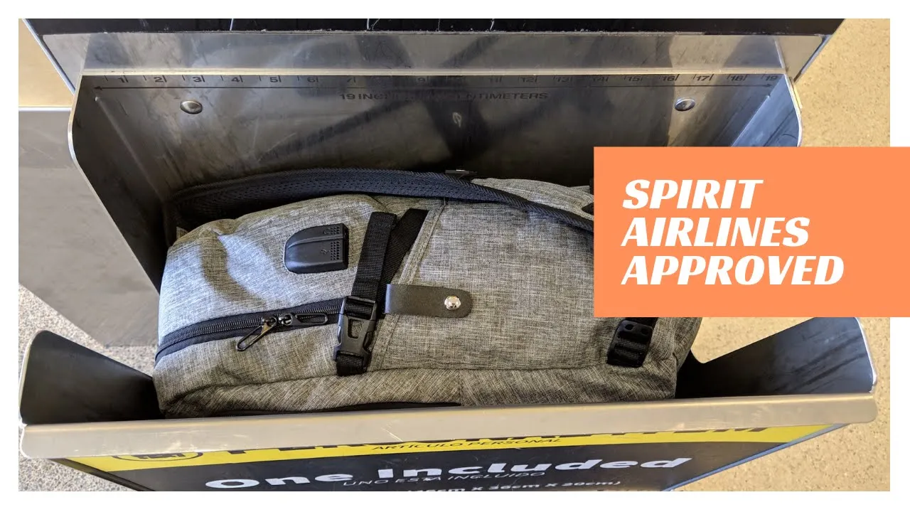 SNEAKY Tips for Packing a Spirit Airlines Personal Item Backpack (WARNING: Use At Your Own Risk)
