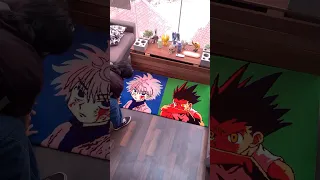 Gon Killua Rug Available Our Store Art Artwork Gon Killua 