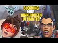 Mei BLOCKS Four JunkerQueen Ultimates in One Game - Overwatch 2