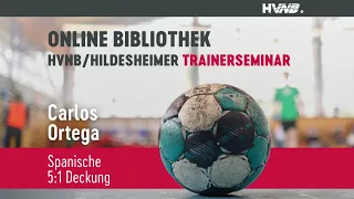 Spanische 5:1 Deckung | Carlos Ortega | 21. HVN/Hildesheimer-Trainerseminar 2021 | Nachvertont