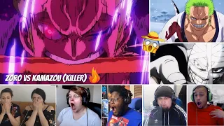 Download Zoro vs Kamazou(Killer)🔥🔥| Zoro the three-sword style !! | Reaction Mashup OP 934 MP3