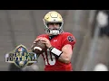 Notre Dame spring game highlights Sam Hartman leads Gold past Blue NBC Sports