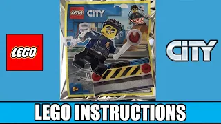 LEGO Instructions | LEGO City | 952011 | Duke Detain (LEGO Magazine)