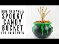 Make This Halloween Candy Bucket in Minutes