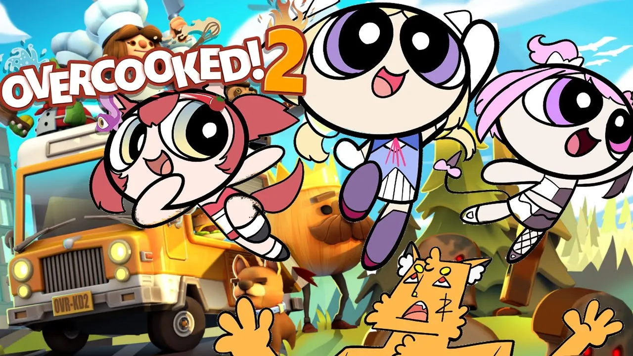 【Overcooked 2】みんなでワイワイ出勤！かるびちゃん/ぷるるちゃん/ズズさん【アキロゼ/ホロライブ】