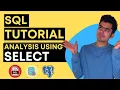 Doing Data Analysis Using SQL SELECT STATEMENT Part 3