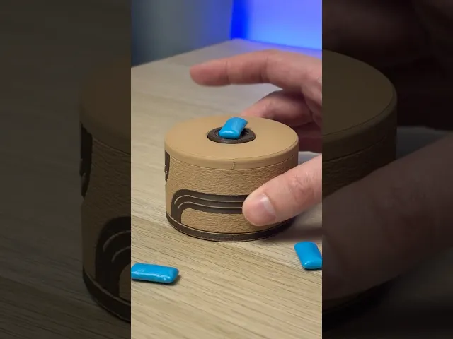 Gum Dispenser | Candy & Pill Container | Storage Box video thumbnail