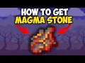 Terraria how to get MAGMA STONE in Terraria 2026 Terraria 1 4 4 9 Magma Stone