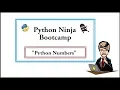Python Ninja Bootcamp 4-Numbers