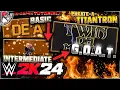 How to Create a Custom Titantron on WWE 2K24 3 Levels