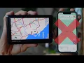Ditching Google Maps for an old GPS