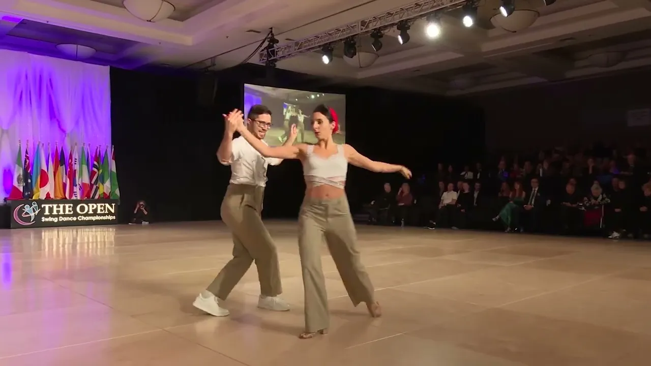Raphael Ettedgui and Charline Grossard - 5th Place Rising Star (Classic) - The Open 2025