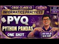 Pandas PYQ Class 12 IP Most Expected Questions CBSE Boards 2026 Class 12 IP PYQ
