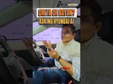 ASKING HYUNDAI AI TO CHOOSE BETWEEN CRETA & BAYON
