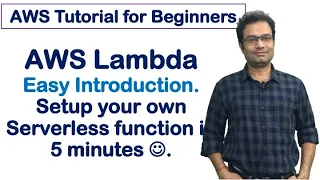AWS Lambda Tutorial Server Less Function Basic Introduction Setup your Lambda in 5 minutes