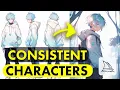 Basics of Character Mapping In Midjourney - How to Get Consistent Characters Tutorial
