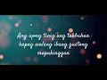 Ilang Tulog na Lang (Karaoke/Instrumental) - Ben and Ben