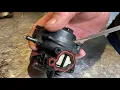 Common problem with plastic carburetor Briggs Stratton engine