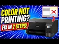 Epson Printer Not Printing Magenta 2 Easy Fixes That Work L3210 L3250 ET-2400 More