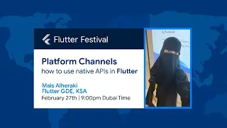 Platform channels how to use native APIs in Flutter Mais Alheraki