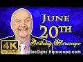 June 20 Zodiac Horoscope and Birt ay Personality June 20th Birt ay Personality Career Horoscope