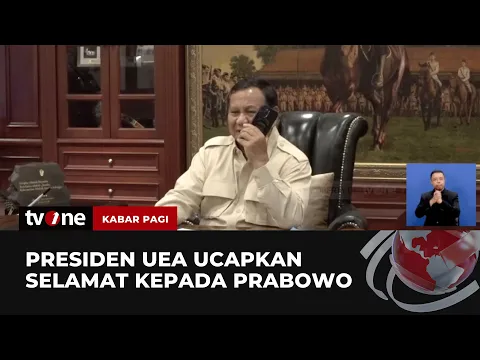 Prabowo Terima Ucapan Selamat dari Pemimpin Dunia