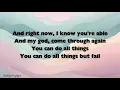 CeCe Winans - Never lost ( Lyric Video )