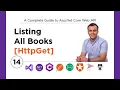 14 Retrieving Data Books From Web API with HttpGet