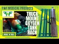FWF MEDICAL PRODUCTS - TRUCK MOUNT OXYGEN TANK RACK
