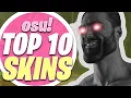 osu Top 10 Non-Anime Skins Compilation