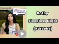 Rothy - Sleepless Night (Karaoke) Backstreet Rookie OST part 4