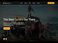 Responsive Gaming Website Design Using HTML CSS JAVASCRIPT Bootstrap
