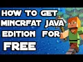 How to get Minecraft Java edition FOR FREE