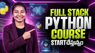 Full Stack Python with AI New Batch Learn Python Full Stack AI from Scratch PythonLife