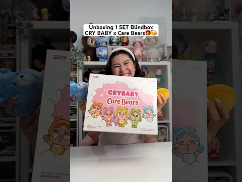 Segemes itu Blind Box CRYBABY x Care Bears! #popmartunboxing
