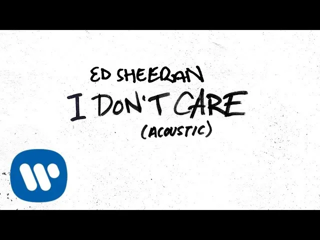 Download MP3 Ed Sheeran - I Don't Care (Acoustic) [Official Audio]