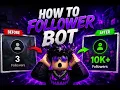UPDATE Roblox Follower Bot Tool Working in 2026